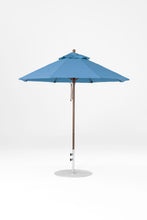 7.5' Monterey Pulley Lift Fiberglass Market Umbrella
