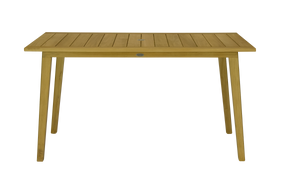 Admiral 32"x65" Rectangular Teak Outdoor Table