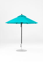 7.5' Monterey Pulley Lift Fiberglass Market Umbrella