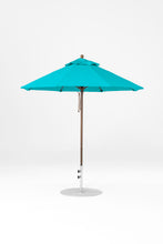 7.5' Monterey Pulley Lift Fiberglass Market Umbrella