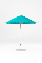 7.5' Monterey Pulley Lift Fiberglass Market Umbrella