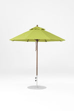 7.5' Monterey Pulley Lift Fiberglass Market Umbrella
