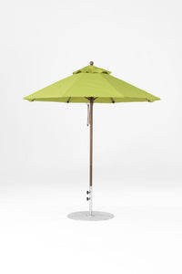 7.5' Monterey Pulley Lift Fiberglass Market Umbrella
