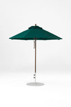 7.5' Monterey Pulley Lift Fiberglass Market Umbrella