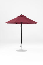 7.5' Monterey Pulley Lift Fiberglass Market Umbrella
