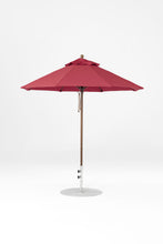 7.5' Monterey Pulley Lift Fiberglass Market Umbrella