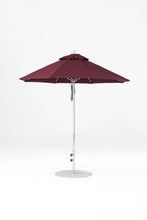 7.5' Monterey Pulley Lift Fiberglass Market Umbrella