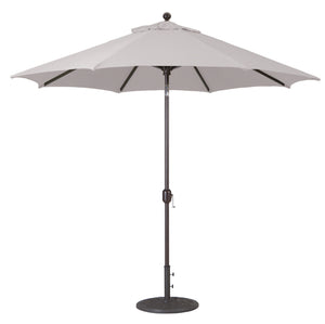 9' Aluminum Outdoor Market Umbrella with Auto Tilt