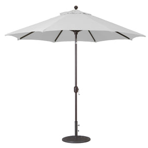 9' Aluminum Outdoor Market Umbrella with Auto Tilt