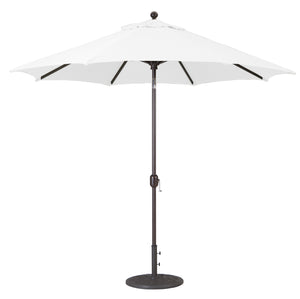 9' Aluminum Outdoor Market Umbrella with Auto Tilt