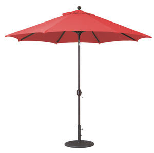 9' Aluminum Outdoor Market Umbrella with Auto Tilt