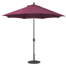 9' Aluminum Outdoor Market Umbrella with Auto Tilt