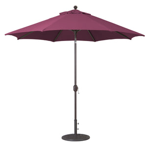 9' Aluminum Outdoor Market Umbrella with Auto Tilt