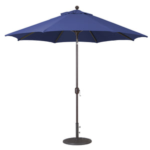 9' Aluminum Outdoor Market Umbrella with Auto Tilt