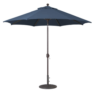 9' Aluminum Outdoor Market Umbrella with Auto Tilt