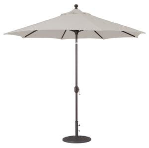 9' Aluminum Outdoor Market Umbrella with Auto Tilt