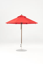 7.5' Monterey Pulley Lift Fiberglass Market Umbrella