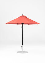 7.5' Monterey Pulley Lift Fiberglass Market Umbrella