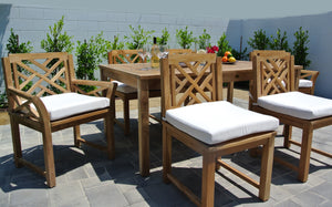 Teak Outdoor Dining Patio Furniture